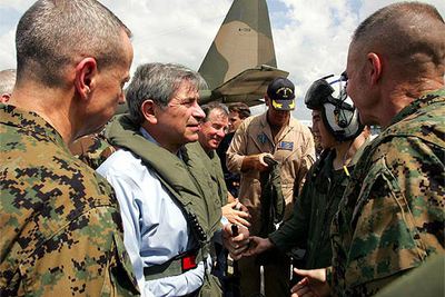 Los militares de Estados Unidos seguirán varias semanas en la zona