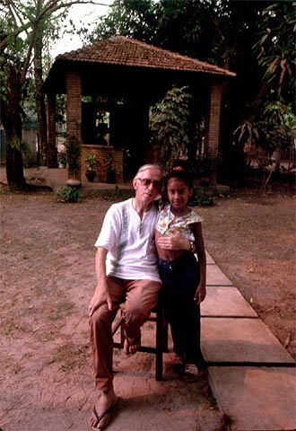 Pedro Casaldáliga, en la selva brasileña del Araguaia, en una fotografía de archivo.