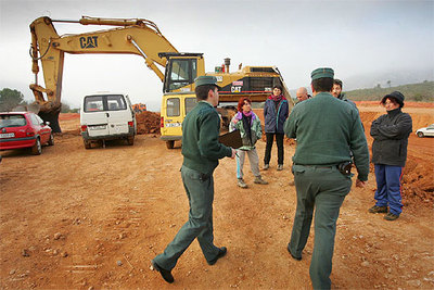 Salvem el Desert vuelve a paralizar las obras de la carretera Cabanes-Oropesa