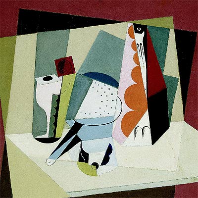  Nature morte cubiste,  1917, de María Blanchard.