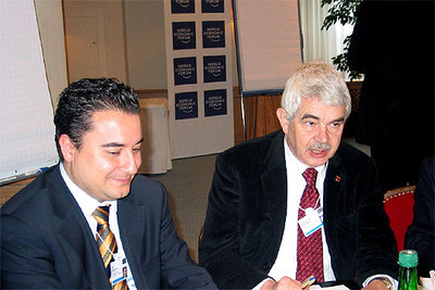 PASQUAL MARAGALL, EN DAVOS