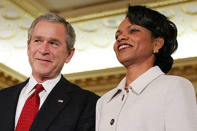 CONDOLEEZZA RICE TOMA POSESIÓN