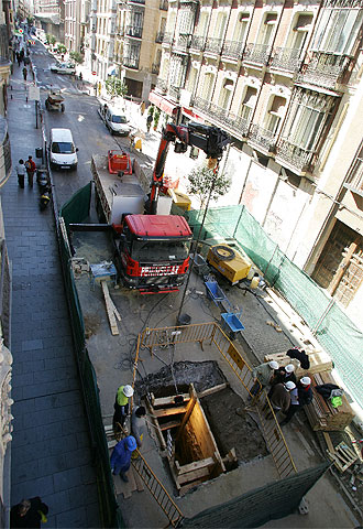 El Ayuntamiento tiene previsto abrir hoy al tráfico la calle de Hortaleza