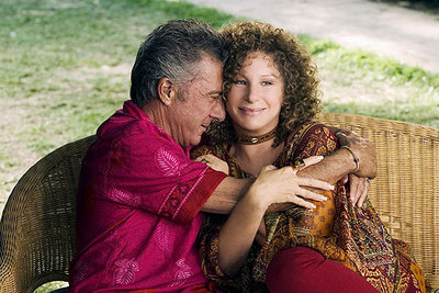Dustin Hoffman y Barbra Streisand, en  Los padres de él. 