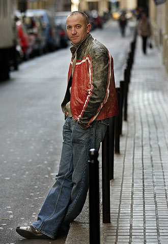 Philippe Claudel, ayer en Barcelona.