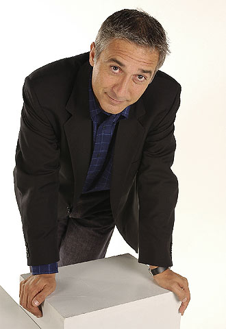 Javier Sardá, presentador de  Crónicas marcianas. 