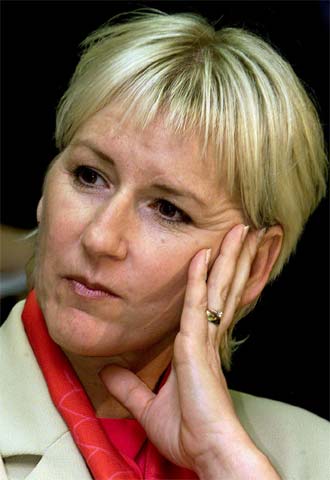 La vicepresidenta de la Comisión Europea, Margot Wallström.