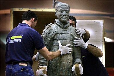 Los guerreros de Xi'an llegan a Valencia