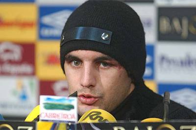 Hornos, ayer, durante su conferencia de prensa en Valladolid.