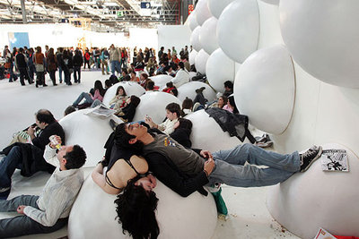 Área de descanso  Arch Lab Esfera,  de Pablo Ausma, Iñaki Esteban y Joseba Garraza.