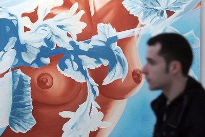  Poupone , de Jorge Galindo, en la galería Soledad Lorenzo.