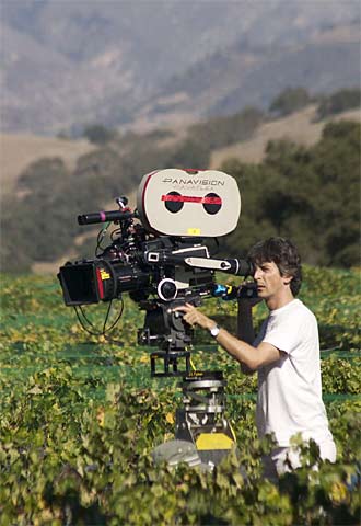 Alexander Payne, durante el rodaje de  Entre copas. 