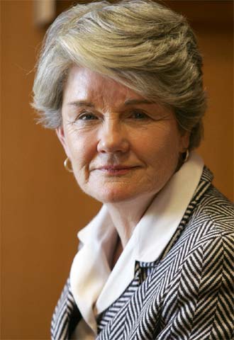 Fay Henderson de Díaz, la semana pasada en Madrid.