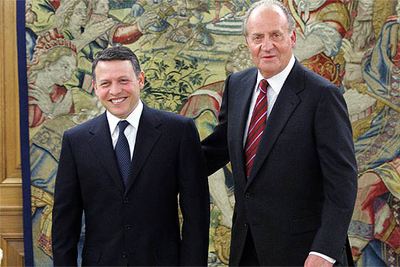 El rey Abdalá de Jordania comienza su visita a España