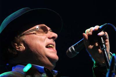 Van Morrison, durante el concierto que dio el pasado 29 de enero en Madrid.