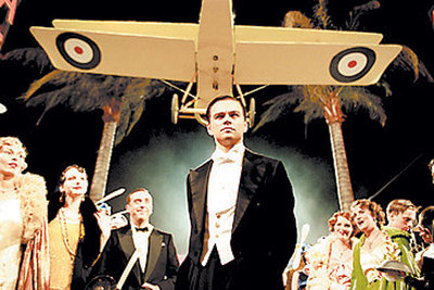 Leonardo DiCaprio, en  El aviador. 