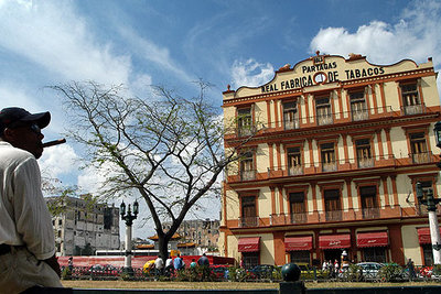 Fábrica de habanos Partagás en La Habana.