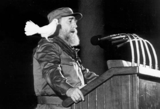 Castro en La Habana en 1989.