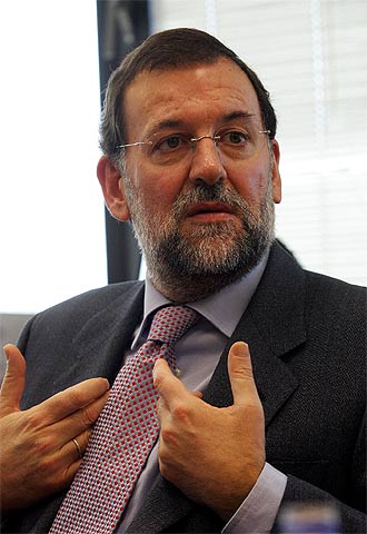 El presidente del PP, Mariano Rajoy.