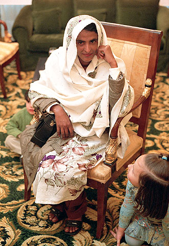 Muktar Mai, en Madrid en 2003.