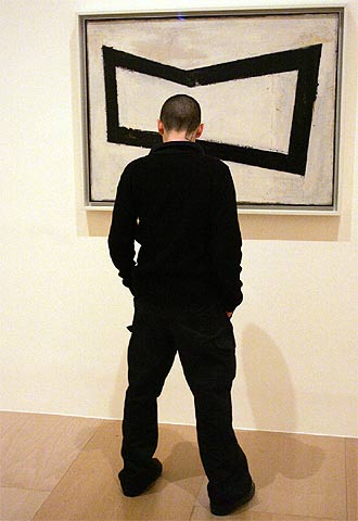  Sin título  (1952), de Franz Kline.