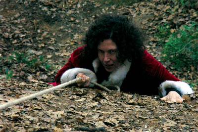 La actriz Maru Valdivieso, en un momento del rodaje.