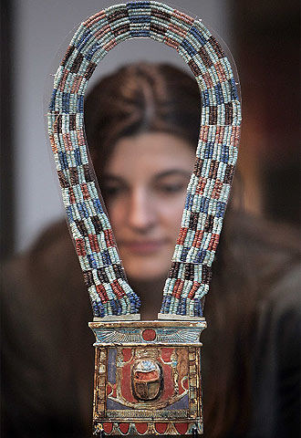 Joyas del tiempo de los faraones