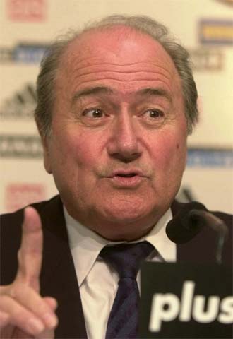 Joseph Blatter, presidente de la FIFA.