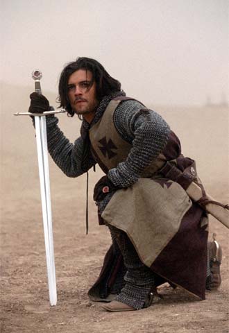 Orlando Bloom, en  El reino de los cielos. 