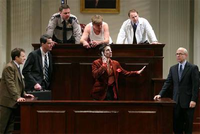 Una escena de  Romance,  de David Mamet.