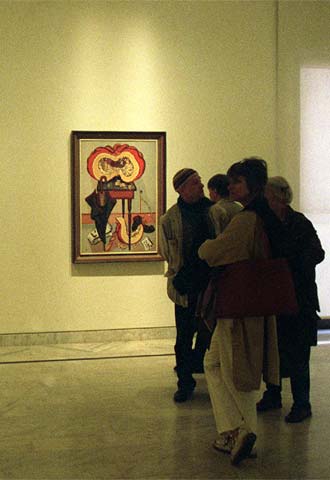  Naturaleza muerta con calabaza,  de Hélion.