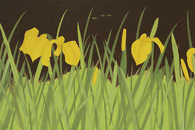 'Yellow Flag' (2003), óleo de Alex Katz.