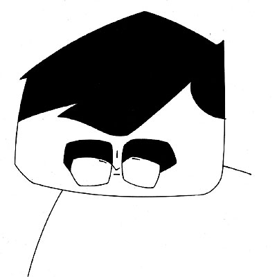 Javier Cercas (Cáceres, 1962) visto por Loredano.