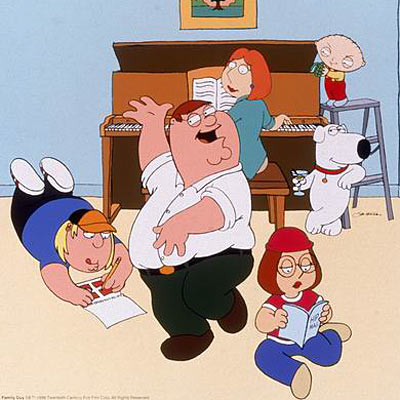 Imagen de la serie  Padre de familia. 