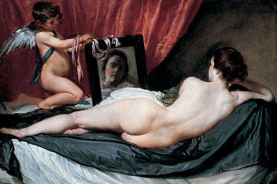  Venus del espejo  (1648-1651), de Diego Velázquez.