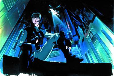 Fotograma de  Ghost in the shell.  