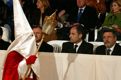 EL PRESIDENTE VIVE LA SEMANA SANTA.