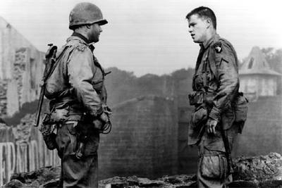 Fotograma de  Salvar al soldado Ryan , utilizada en un estudio sobre la risa.