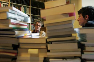 Álvaro Delgado-Gal y Amalia Iglesias, director y redactora de la  Revista de Libros .