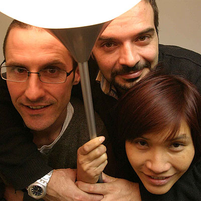 Eric, José y Lynn, fundadores de Eventoplus.