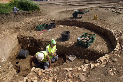 Hallada en Jerez una villa romana del siglo I