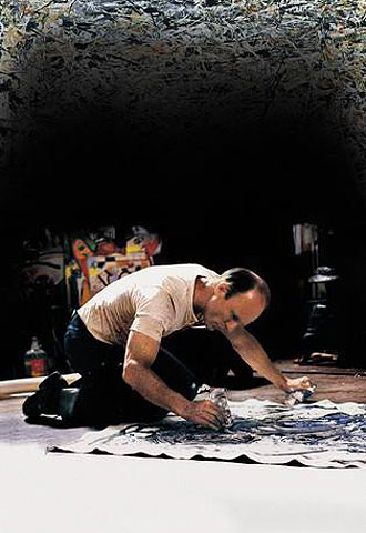 Imagen de la película  Pollock, la vida de un creador. 