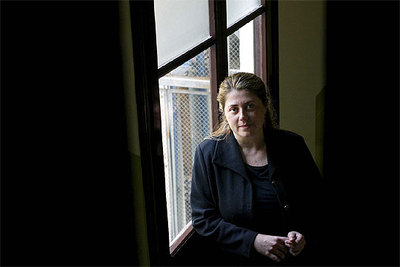 Ariane Arpa, responsable de la asociación humanitaria Intermón Oxfam.rnrn CARMEN SECANELLA