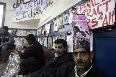 Tercer día de huelga de hambre en Barcelona