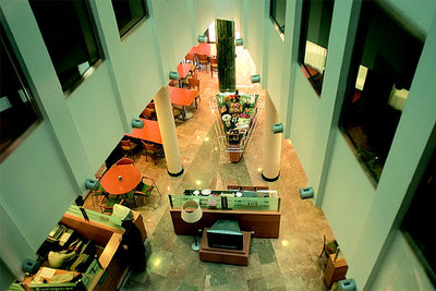 El comedor de desayunos del hotel NH Express Logroño.