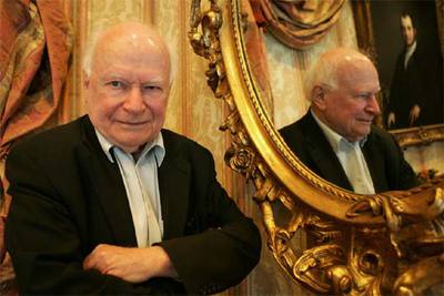 Reinhart Koselleck, durante su visita a Madrid.