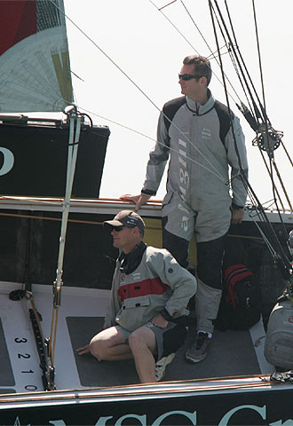 Urdangarin, tripulante del gigante 'Alinghi'