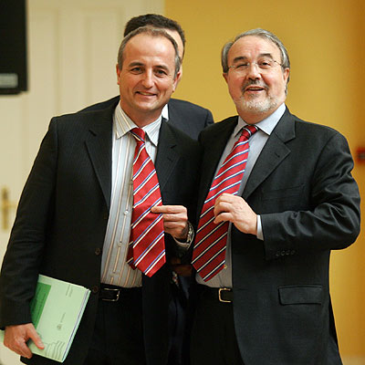 COINCIDENCIA EN LAS CORBATAS