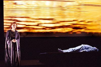 Una escena de  Tristán e Isolda. 