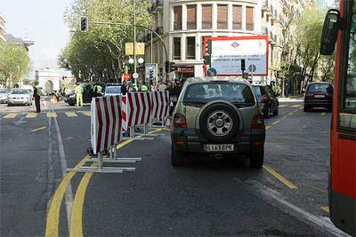 DESVÍOS DE TRÁFICO EN PRINCESA.